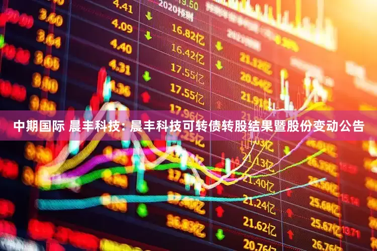 中期国际 晨丰科技: 晨丰科技可转债转股结果暨股份变动公告